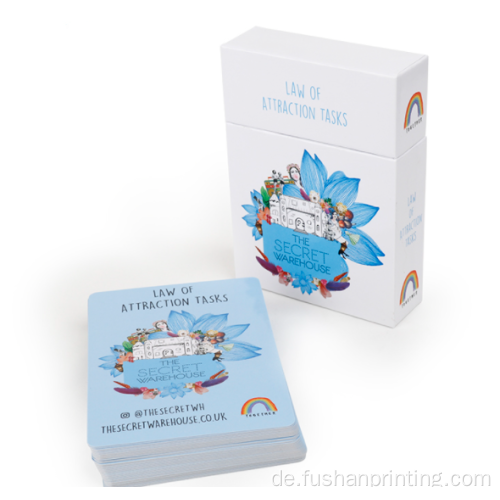 Benutzerdefinierte Kinder-Flash-Karten-Druckkarten-Deck